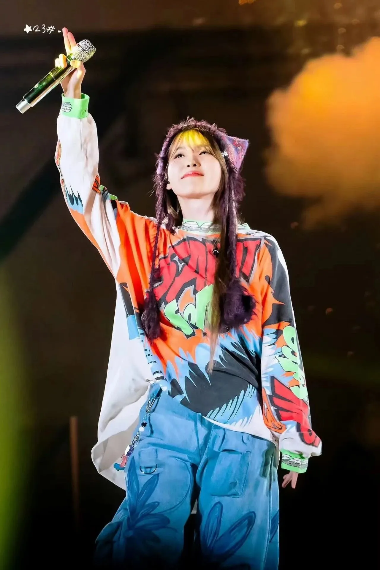 Today IU's upper body blessing SAINT MICHAEL 24SS SAINT FORCE L/S TEE new racing retro long sleeve beige S-XL